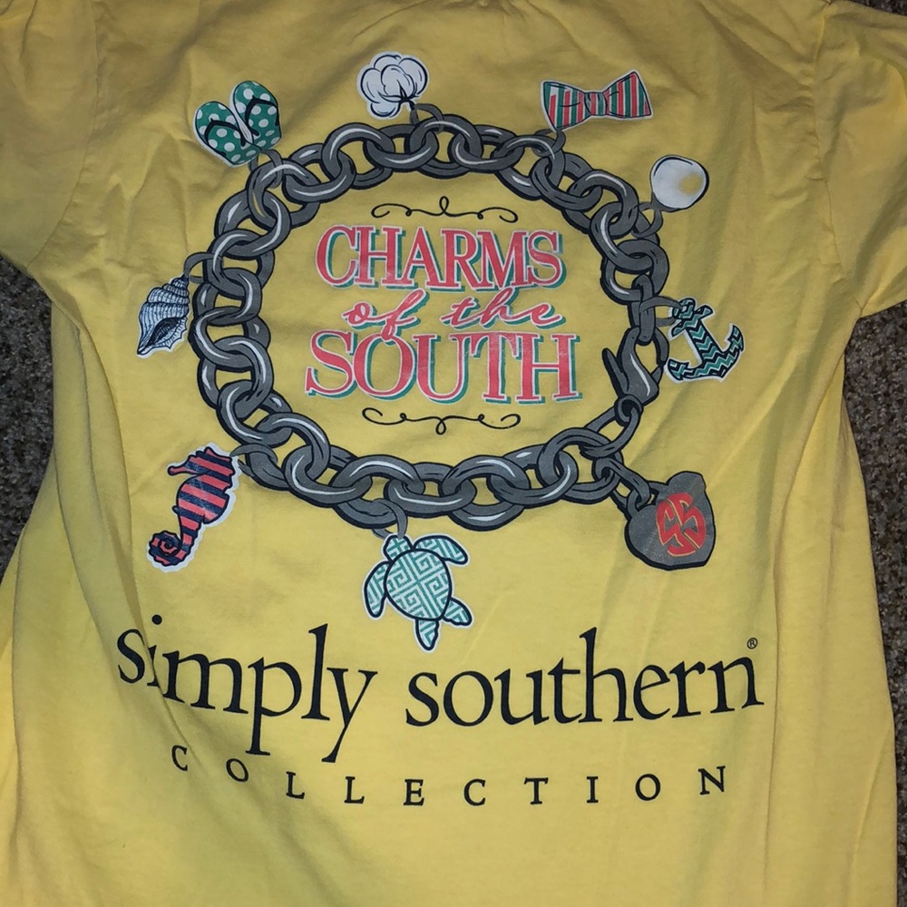 Yellow Simply Southern T-Shirt